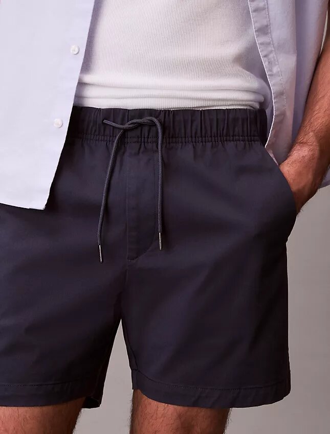Cotton Stretch Chino Pull-On Shorts Cotton Stretch Chino Pull-On Shorts