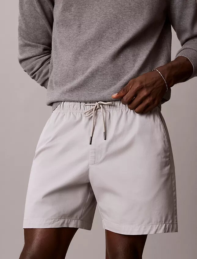 Cotton Stretch Chino Pull-On Shorts Cotton Stretch Chino Pull-On Shorts