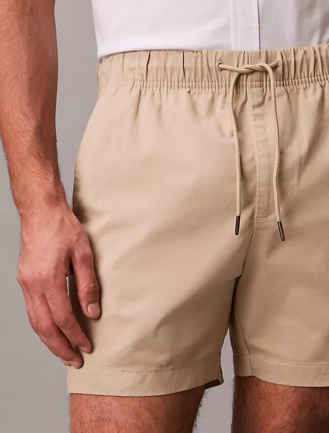 Cotton Stretch Chino Pull-On Shorts Cotton Stretch Chino Pull-On Shorts