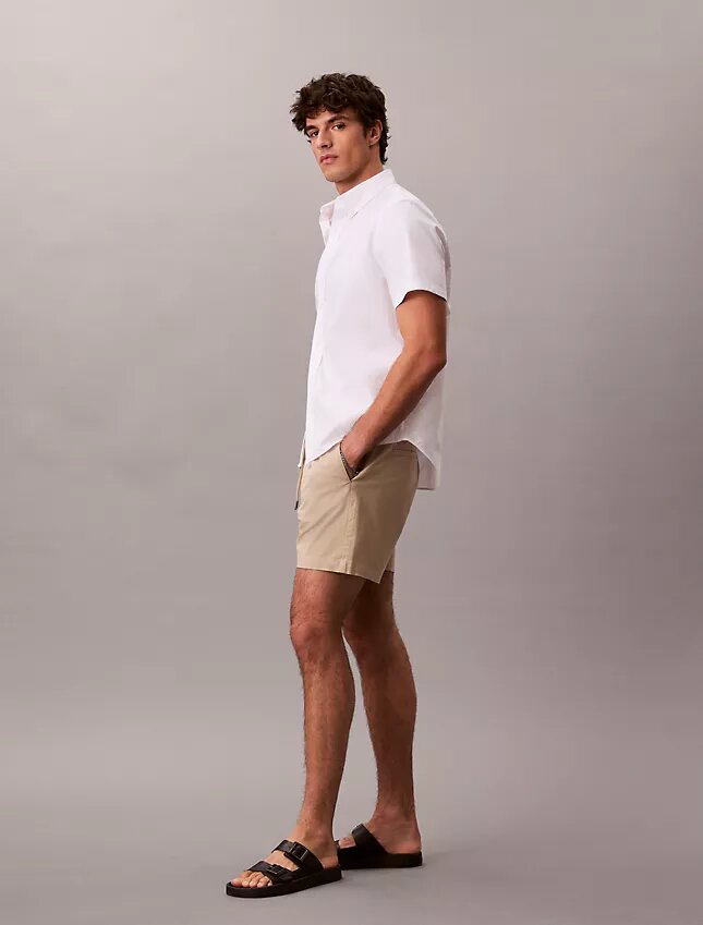Cotton Stretch Chino Pull-On Shorts Cotton Stretch Chino Pull-On Shorts