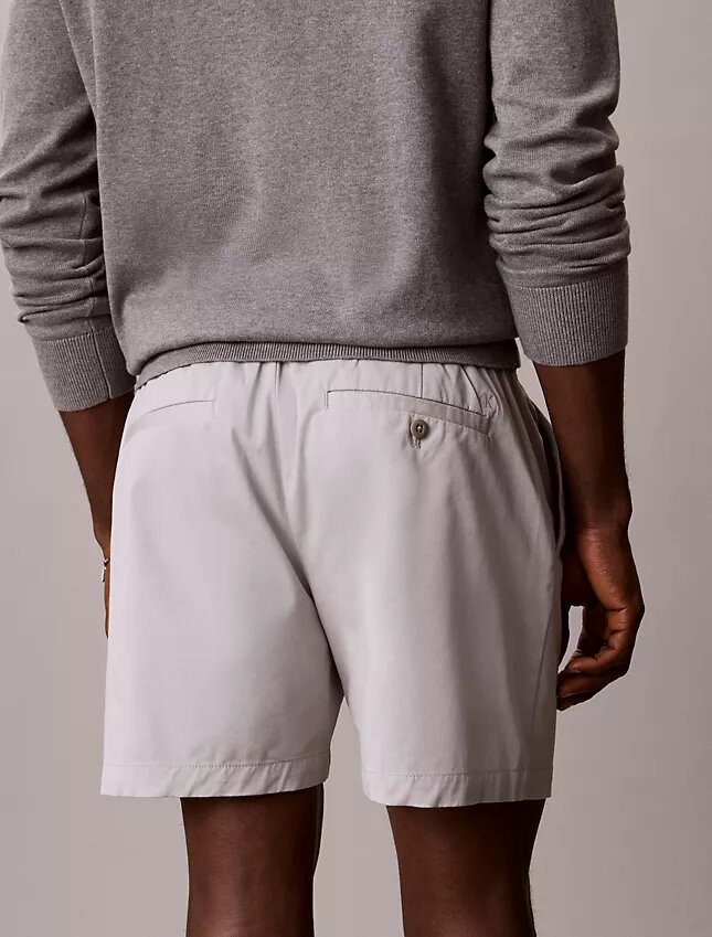 Cotton Stretch Chino Pull-On Shorts Cotton Stretch Chino Pull-On Shorts