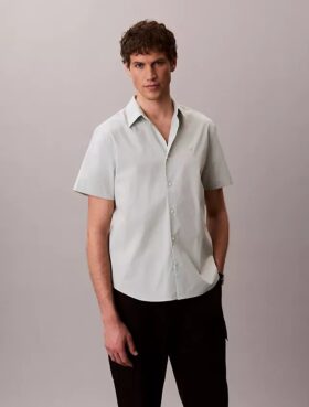 Cotton Stretch Classic Button-Down Shirt