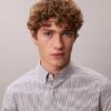 Cotton Stretch Gingham Slim Button-Down Shirt Cotton Stretch Gingham Slim Button-Down Shirt
