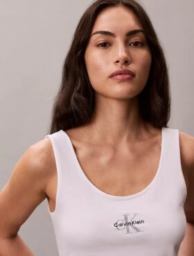 Cotton Stretch Lounge Tank Top