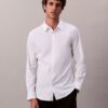 Cotton Stretch Poplin Slim Button-Down Shirt Cotton Stretch Poplin Slim Button-Down Shirt