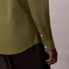Cotton Stretch Poplin Slim Button-Down Shirt Cotton Stretch Poplin Slim Button-Down Shirt