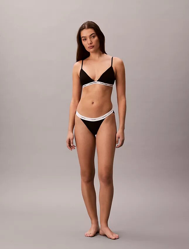 Cotton Stretch Rib 3-Pack String Bikini Cotton Stretch Rib 3-Pack String Bikini