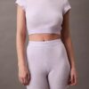 Cotton Stretch Rib Bike Shorts Cotton Stretch Rib Bike Shorts