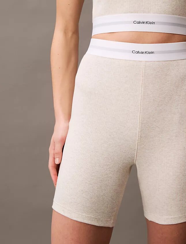 Cotton Stretch Rib Bike Shorts Cotton Stretch Rib Bike Shorts