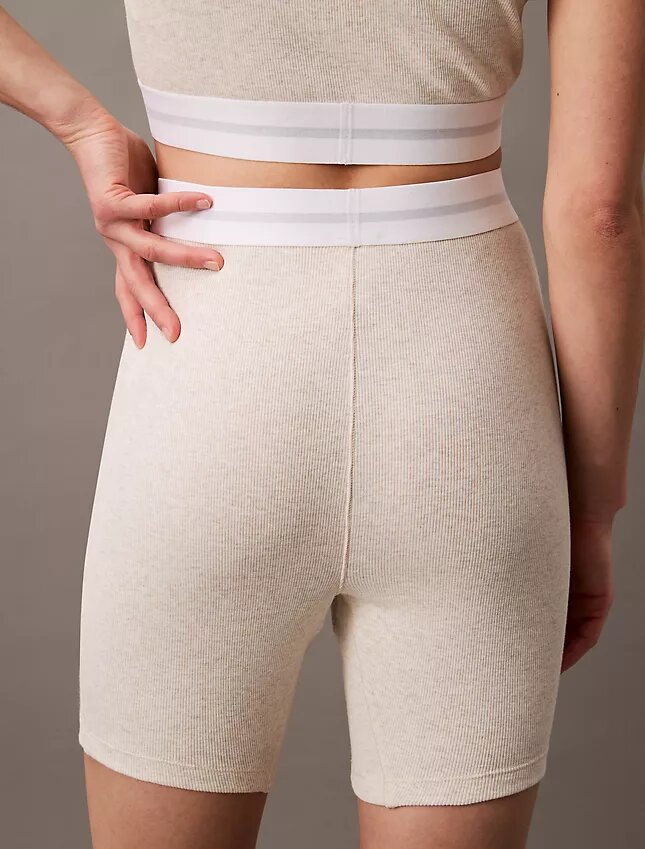 Cotton Stretch Rib Bike Shorts Cotton Stretch Rib Bike Shorts