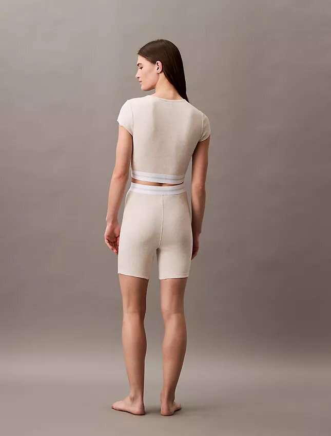 Cotton Stretch Rib Bike Shorts Cotton Stretch Rib Bike Shorts