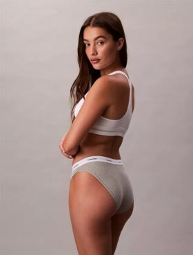 Cotton Stretch Rib Bikini