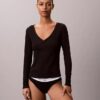 Cotton Stretch Rib Henley T-Shirt Cotton Stretch Rib Henley T-Shirt