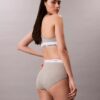 Cotton Stretch Rib High Rise Brief Cotton Stretch Rib High Rise Brief