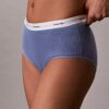 Cotton Stretch Rib High Rise Brief Cotton Stretch Rib High Rise Brief