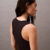 Cotton Stretch Rib Tank Top