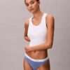 Cotton Stretch Rib Thong Cotton Stretch Rib Thong