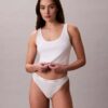 Cotton Stretch Rib Thong Cotton Stretch Rib Thong