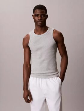 Cotton Stretch Sleep Tank Top