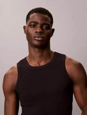 Cotton Stretch Sleep Tank Top