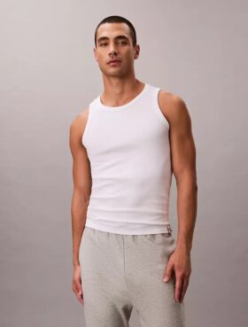Cotton Stretch Sleep Tank Top