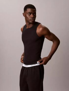 Cotton Stretch Sleep Tank Top