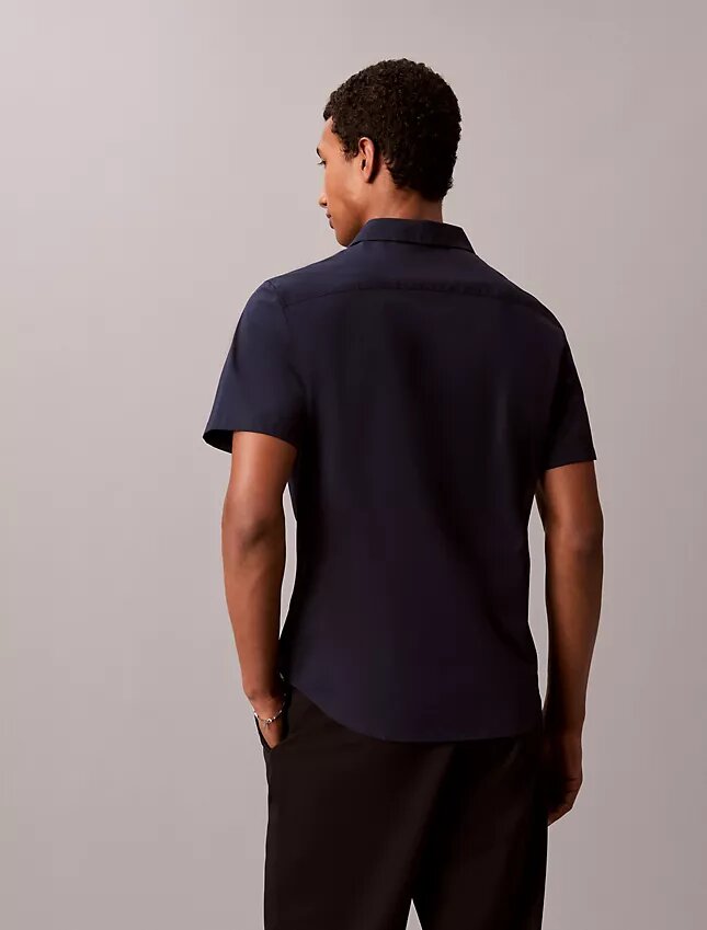 Cotton Stretch Slim Button-Down Shirt Cotton Stretch Slim Button-Down Shirt