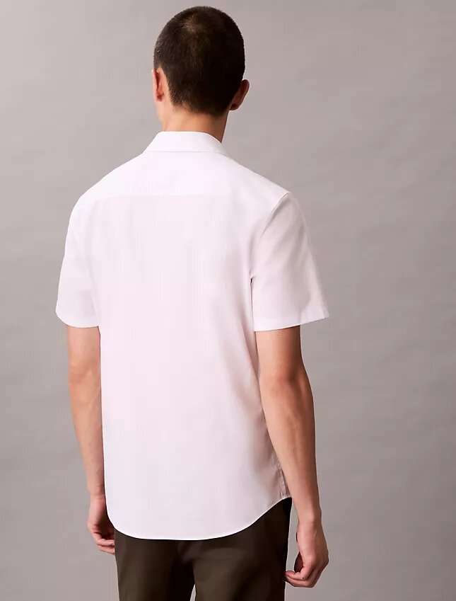 Cotton Stretch Slim Button-Down Shirt Cotton Stretch Slim Button-Down Shirt