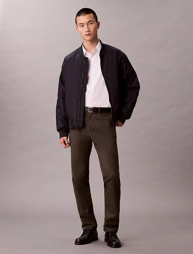 Cotton Stretch Slim Button-Down Shirt Cotton Stretch Slim Button-Down Shirt