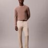 Cotton Stretch Slim Trousers
