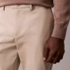 Cotton Stretch Slim Trousers