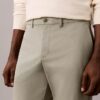 Cotton Stretch Slim Trousers