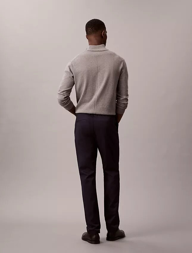 Cotton Stretch Slim Trousers Cotton Stretch Slim Trousers