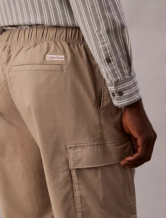 Cotton Stretch Straight Fit Cargo Pants Cotton Stretch Straight Fit Cargo Pants