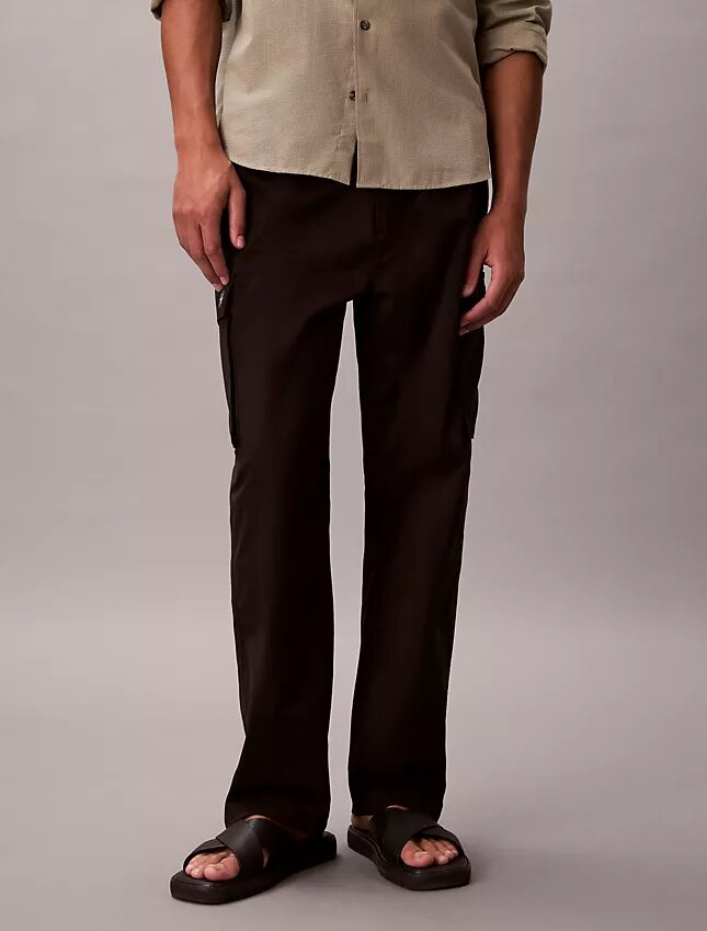 Cotton Stretch Straight Fit Cargo Pants Cotton Stretch Straight Fit Cargo Pants