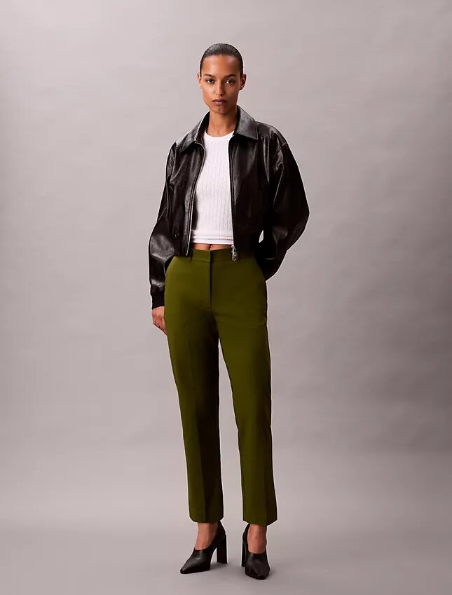 Cotton Stretch Straight Fit Chino Pants Cotton Stretch Straight Fit Chino Pants