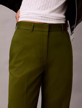Cotton Stretch Straight Fit Chino Pants