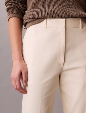 Cotton Stretch Straight Fit Chino Pants