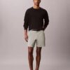 Cotton Stretch Straight Shorts