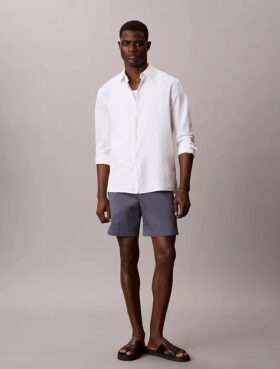 Cotton Stretch Straight Shorts