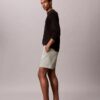 Cotton Stretch Straight Shorts