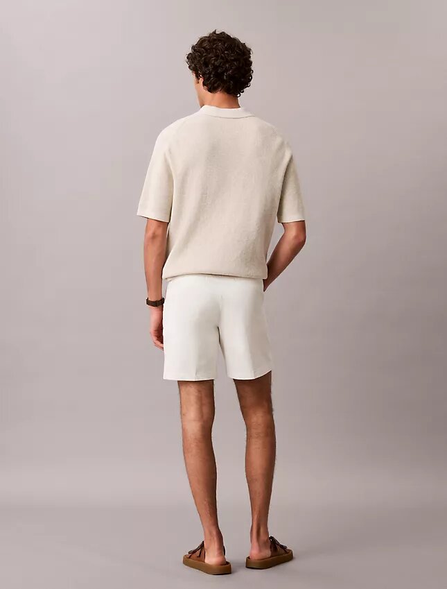 Cotton Stretch Straight Shorts Cotton Stretch Straight Shorts