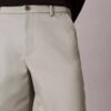 Cotton Stretch Straight Shorts