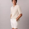 Cotton Stretch Straight Shorts Cotton Stretch Straight Shorts