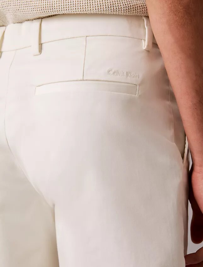 Cotton Stretch Straight Shorts Cotton Stretch Straight Shorts