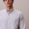 Cotton Stretch Stripe Oxford Classic Button-Down Shirt Cotton Stretch Stripe Oxford Classic Button-Down Shirt