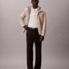 Cotton Stretch Stripe Short Sleeve Button-Down Shirt