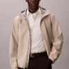 Cotton Stretch Stripe Short Sleeve Button-Down Shirt