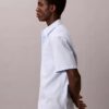 Cotton Stretch Stripe Short Sleeve Button-Down Shirt Cotton Stretch Stripe Short Sleeve Button-Down Shirt