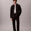 Cotton Stretch Stripe Slim Button-Down Shirt